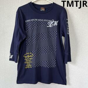 ★ TMTJR ロングTシャツ メンズ ネイビー ★