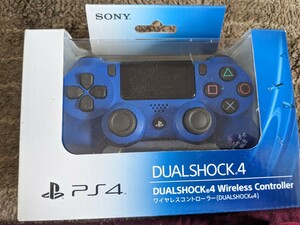 PS4 ワイヤレスコントローラー DualShock4　青　CUH-ZCT2J