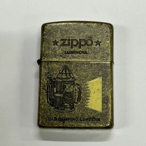 ♪【売り切り】Zippo（ジッポ）オイルライター オールドキャンピングランタン 喫煙具 1994年