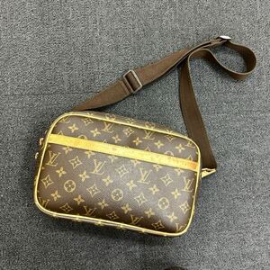 【1円】LOUIS VUITTON ルイヴィトン モノグラム リポーターPM M45254 ショルダーバッグ SP0011ブラウン 茶色 肩がけバック