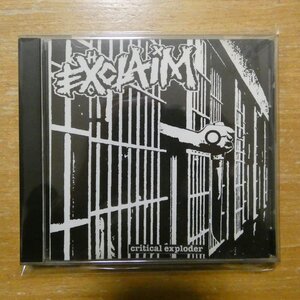 41127137;【CD】EX CLAIM / CRITICAL EXPLODER　POLLUTE-064