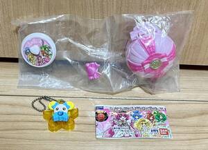 美品★スマイルプリキュア★スマイルパクト＆キュアデコル２点セット★レインボーバースト！なりきりプリキュア★ガチャ