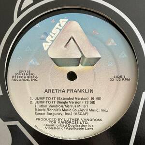 Aretha Franklin - Jump To It 12 INCH