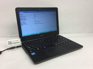 ジャンク/ Acer TravelMate B117-M Intel Celeron N3060 メモリ4.1GB ストレージ無し 【K02494】