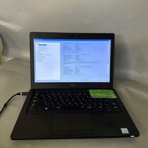 JXJK5342 DELL Latitude 5290/Core i5-8250U /メモリ8GB/SsD:無し /BIOS確認済/キー破損