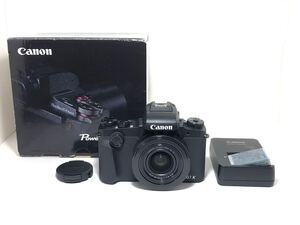 #0【極美品・元箱 SDカード付】キャノン Canon PowerShot G1X Mark III 