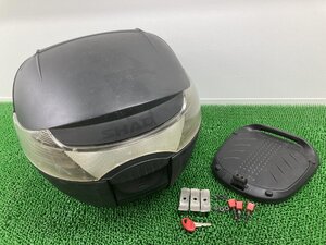 SHAD製 トップケース 社外 中古 バイク 部品 SH33 33L リアボックス テールボックス 鍵・ベース付き 割れ欠け無し