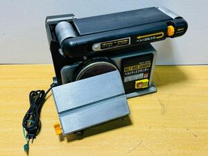 BDS-100N BELT DISC SANDER ベルトディスクサンダー 研磨機 電動工具 電動研磨機 動作確認済み！