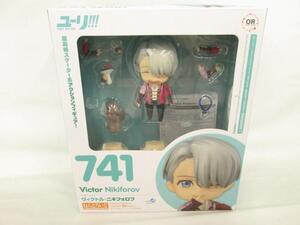 【良品】 フィギュア ねんどろいど 741 ユーリ!!! on ICE ヴィクトル・ニキフォロフ オランジュ・ルージュ