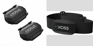 XOSS 心拍センサー+ CYCPLUS スピード、ケイデンスセンサーセット