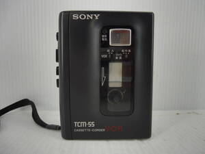 ★☆SONY カセットレコーダー TCM-55 日本製 通電OKジャンク品☆★