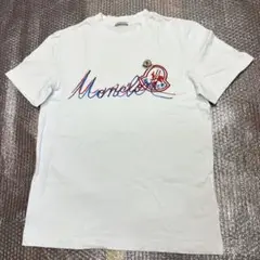 【新作】【美品】MONCLER モンクレール　半袖Tシャツ　白　S