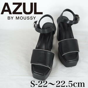MK5153*AZUL BY MOUSSY*アズールバイマウジー*レディースサンダル*S-22〜22.5cm*黒