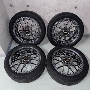 BBS RP007 ダイヤモンドブラック(DB)15x5.0 4/100 +45 REGNO GR-Leggera165/55R15 75V 日産サクラ 三菱ek n-box ブリヂストン タント