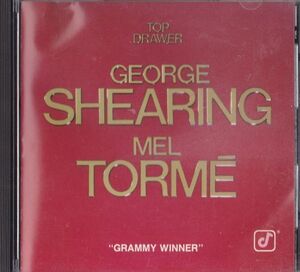 CD　★Top Drawer George Shearing/Mel Torme　国内盤　(KICJ 22)　