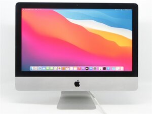 中古品　Apple iMac (フルHD, 21.5-inch, 2014) A1418 Core i5(4260U)/1.4GHz RAM:8GB/HDD:SSD512GB　OS　Big sur11.7.9