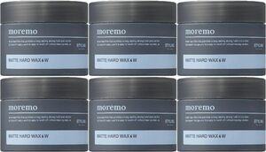 新品 送料無料 6個セット moremo モレモ ワックス マットハードワックスW 100g ×6個 モダンムスクの香り ヘアワックス WAX アルガンオイル