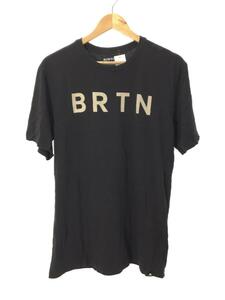 BURTON◆Tシャツ/L/コットン/BLK/プリント/20375/ブラック