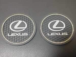 LEXUSレクサス ラインストーン コースター 検） LS GS IS-F RC-F RX NX CT LC UX SC430 ARISTO セルシオ ハリアー ランクル LFA TRD