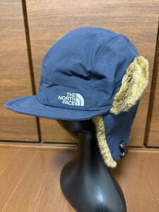 THE NORTH FACE(ザ・ノースフェイス）Frontier Cap（フロンティアキャップ）NN41708 ネイビー L 寒冷地防寒キャップ GOLDWIN正規品