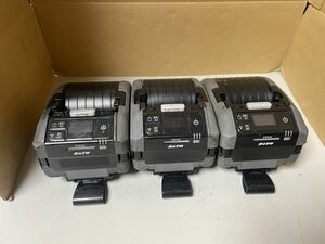 K202/SATO BARCODE PRINTER PW208 W—LAN プチラパン　3個セット 動作未確認