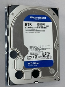 WesternDigital WD60EZAZ(3.5インチ/6TB/5400RPM)