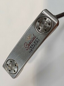 本州のみ送料無料◇即決価格◇パター◇タイトリスト◇SC SpecialSELECT NEWPORT◇オリジナルスチール◇33in◇546g◇カバーあり