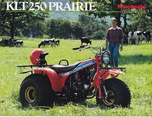 カタログ　KAWASAKI KTL20 PRAIRIE アメリカ仕様　送料無料