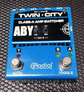 Radial Engineering TWIN・CITY ABY アンプスイッチャー