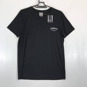 未使用 Lowren ローレン フィットネス 半袖Tシャツ ブラック 冷感生地 36(Sサイズ) ①