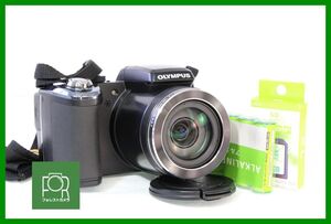 【同梱歓迎】実用■到着後即使える■OLYMPUS STYLUS SP-820UZ■単三電池対応■電池・・4GB SDカード付き■15165