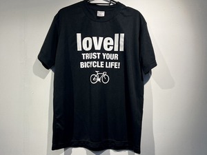 ラベル LOVELL 【タグ付き】ドライTシャツ XL TRUST YOUR BICYCLE LIFE