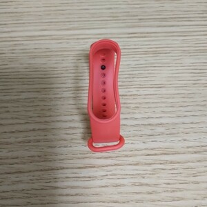 【送料無料】Xiaomi Mi band 5/6 交換用バンド 赤 替えバンド miband