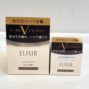 ★ ELIXIR エリクシール トータルV ファーミングクリーム 本体＋つけかえ専用レフィル 50g