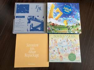 SEVENTEEN★CD 4点セット FML ALWAYS YOURS SEVENTEENTH HEAVEN sector17★セブンティーン SUPER GOD OF MUSIC 舞い落ちる花びら 今 明日