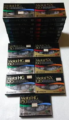 HITACHI Metal HG SX 8ミリ ビデオカセット 21本セット