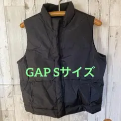 ダウンベスト　黒　GAP  レディース　S