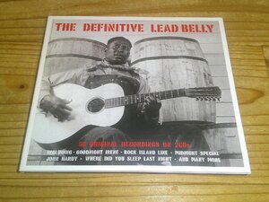 CD：THE DEFINITIVE LEAD BELLY レッド・ベリー：2枚組50曲ベスト