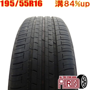 中古タイヤ 195/55r16 タイヤ BRIDGESTONE ECOPIA EP150 1本 単品 iQ アリオン プレミオ ウイングロード 中古 16インチ