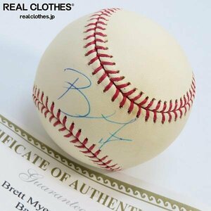 【証明書付き】MLB/メジャーリーグ Brett Myers/ブレット・マイヤーズ Signed Baseball/サインボール /000