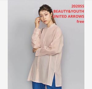 未使用＊BEAUTY&YOUTH UNITED ARROWS 大人シアーシャツ