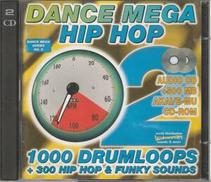 中古CD■SAMPLING■BEST SERVICE / DANCE MEGA HIP HOP 2 / 2枚組■サンプリング, ヒップホップ, ドラムループ, ブレイクビーツ