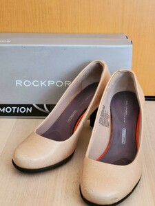 ROCKPORT TOTALMOTION　 BEIGE パンプス　５M　２２cm