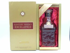 【1円】～SUNTORY WHISKY EXCELLENCE サントリー エクセレンス ウイスキー 750ml 43％ 未開封 古酒 P034075