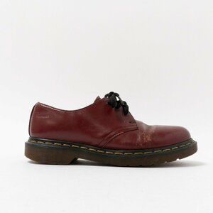 【1円スタート】 Dr Martens ドクターマーチン 3ホール シューズ レザー ブラウン UK5 EU38 US6 24cm相当 レースアップシューズ