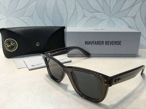 【新品】RayBan レイバン レア WAYFARER REVERSE RBR0502S 6707/GR ブラウン☆未使用