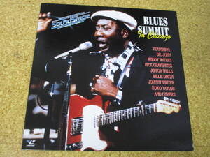 ◎Muddy Waters & Friends　マディ・ウォーターズ★Blues Summit In Chicago/日本レーザーディスク Laserdisc 盤☆シート　Dr. John