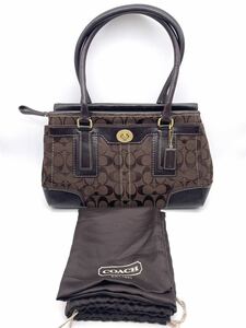 コーチ COACH シグネチャー ハンドバッグ トートバッグ