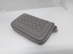 中古 BOTTEGA VENETA ボッテガヴェネタ コインケース ラウンドファスナー