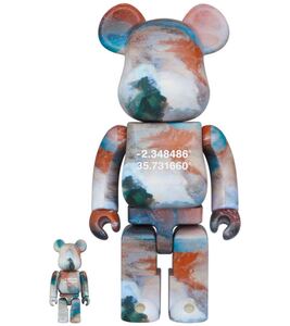 BE@RBRICK Benjamin Grant OVERVIEW LAKE NATRON 100％ & 400％ medicom toy ベアブリック メディコムトイタンザニアTanzania ベンジャミン